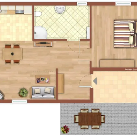 Strandmuschel Am Ostseestrand Nyaraló *